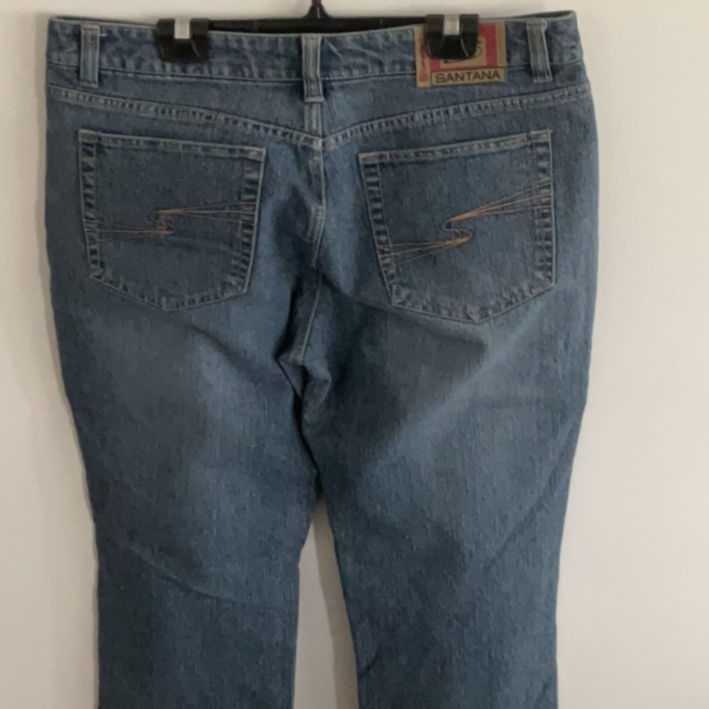 Santana Canada Blue Straight Jeans Classic Style